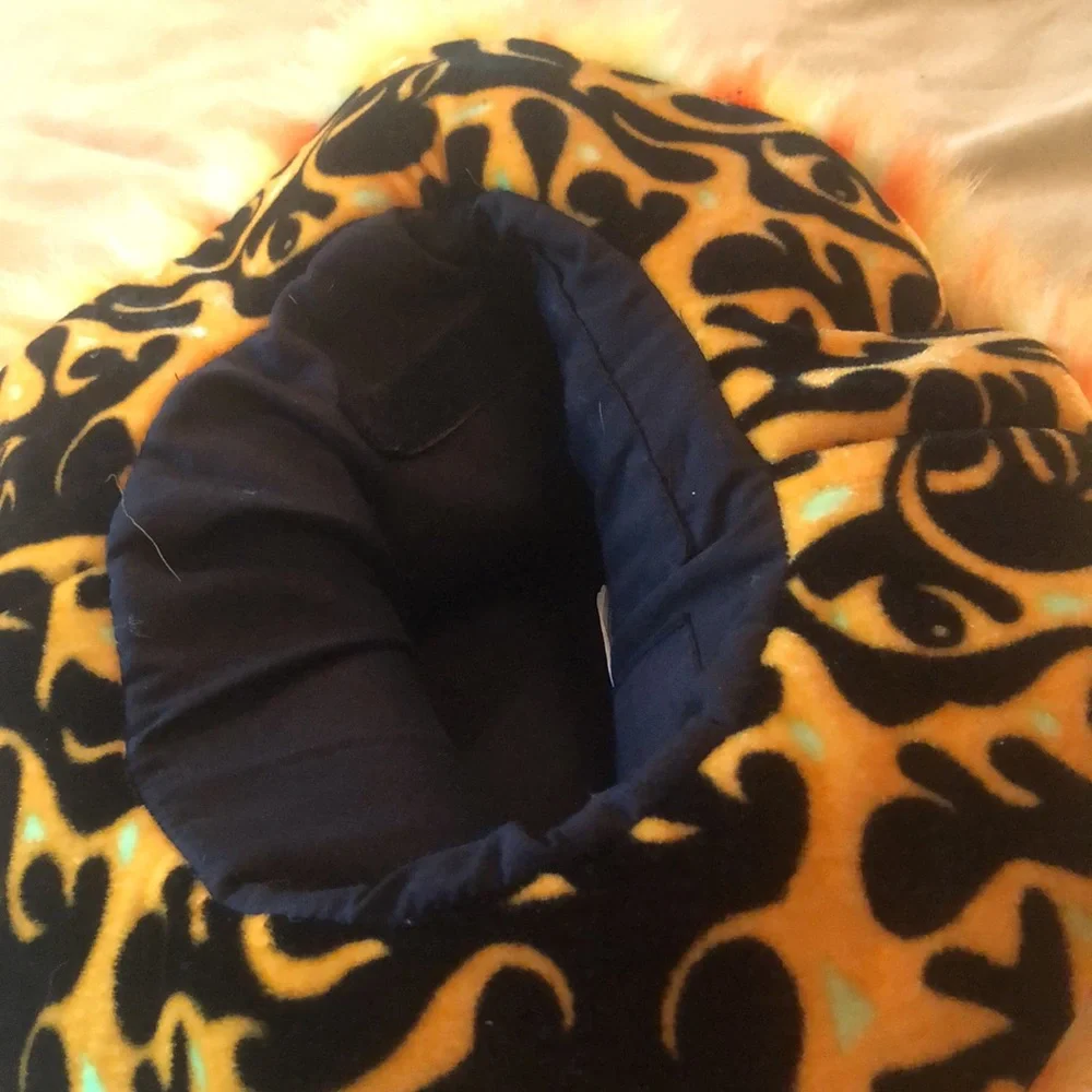 Hat Halloween Costume Dress-up Mardi Gras Yellow Adult Cosplay Boater Bucket - Picture 6 of 9